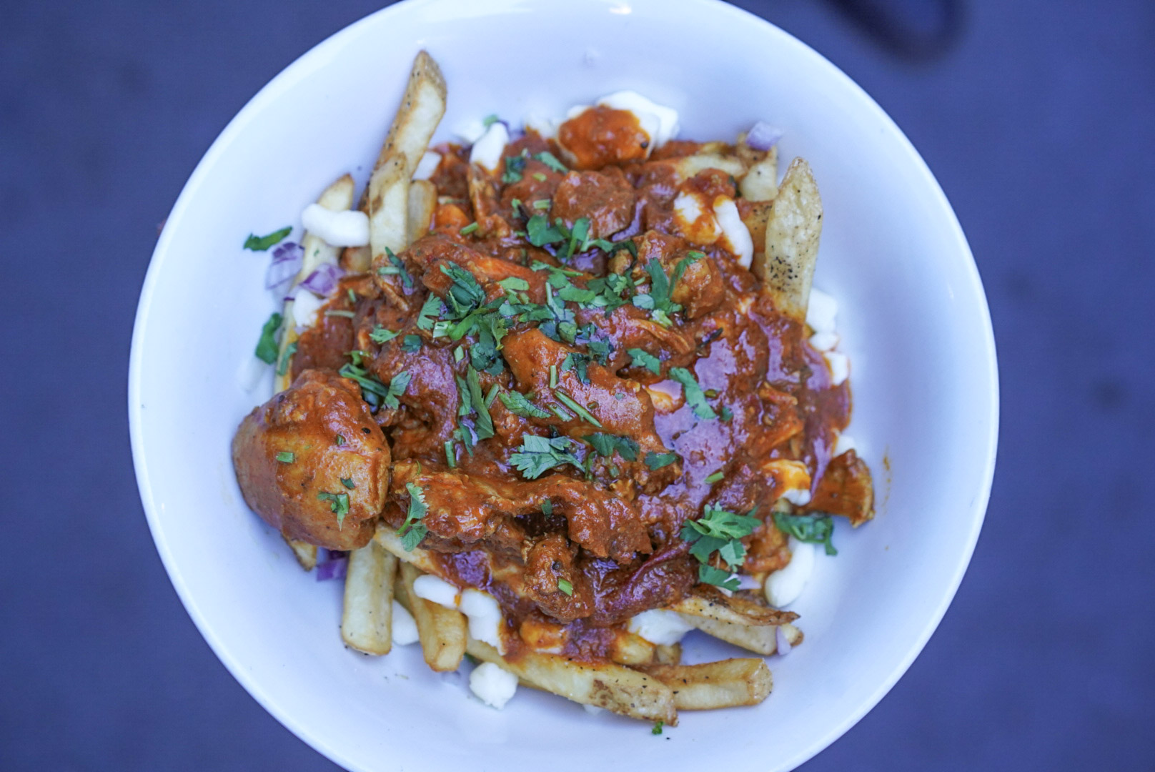 Butter Chicken Poutine
